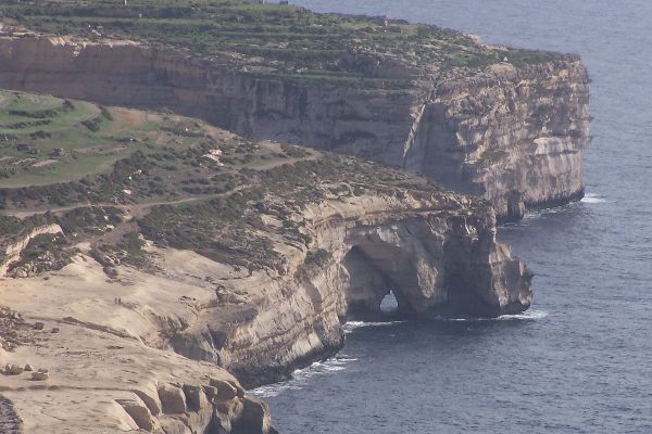 Cliffs, on Gozo
