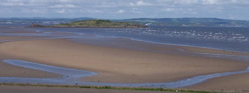 Silverknowes at low tide